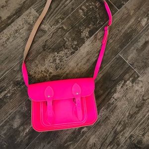 Cambridge Satchel Company hot pink bag